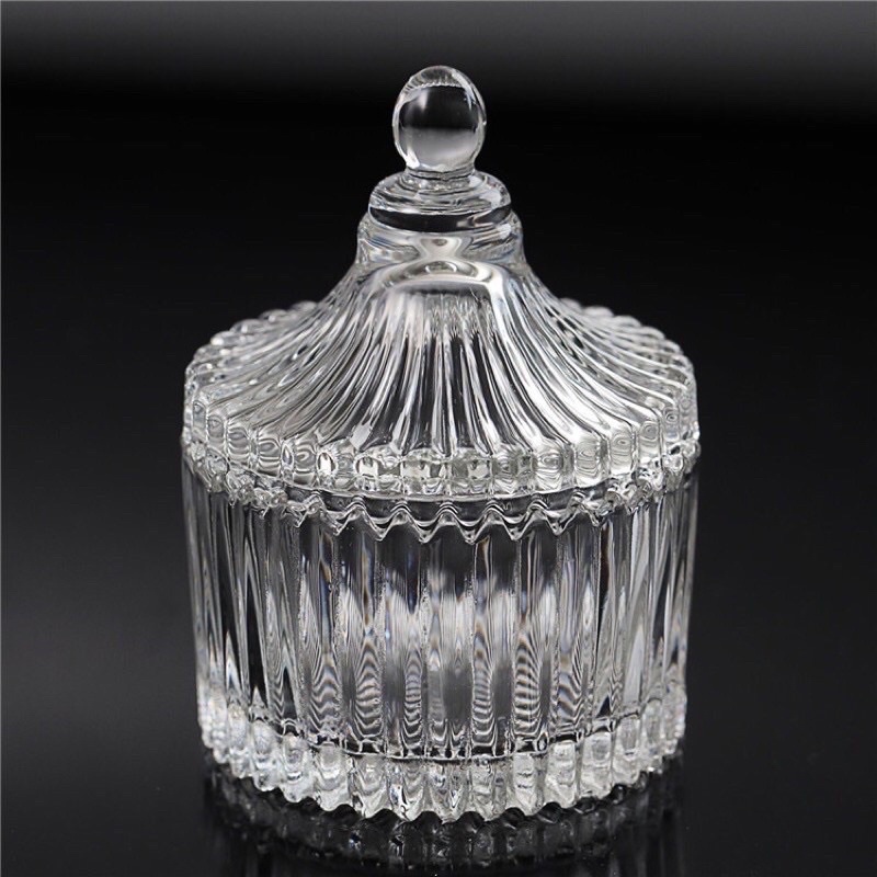 โหลแก้ว โหลแก้วพร้อมฝา เรียบหรู ประดับเคาน์เตอร์ ประดับห้องอาหาร - รูปที่ 7