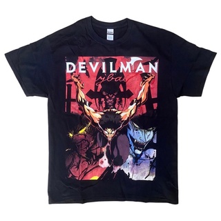 tshirtเสื้อยืดคอกลมฤดูร้อนผ้าฝ้าย 100%BOOTLEG MANIA DEVILMAN TEES-3XLSto4XL