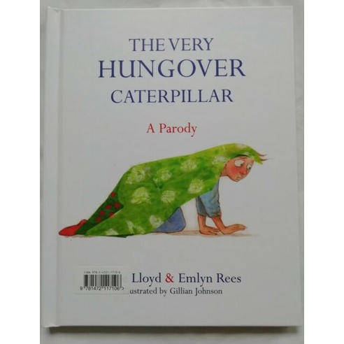หนังสือภาษาอังกฤษThe very  Hungover Caterpillar มือสอง