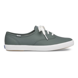 Keds รุ่น Champion Leather รองเท้าผ้าใบหนัง ผู้หญิง สี BALSAM GREEN - WH61665