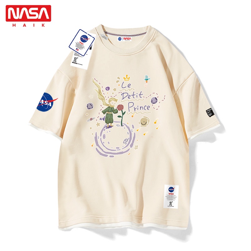 Little prince T-shirt co branded NASA short sleeve summer dress 
