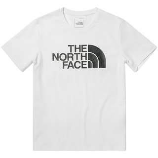 เสื้อยืดครอป เสื้อยืดแขนสั้น พิมพ์ลายโลโก้ TheNorthFace north classic ระบายอากาศ สวมใส่สบาย ใช้งานกลางแจ้ง