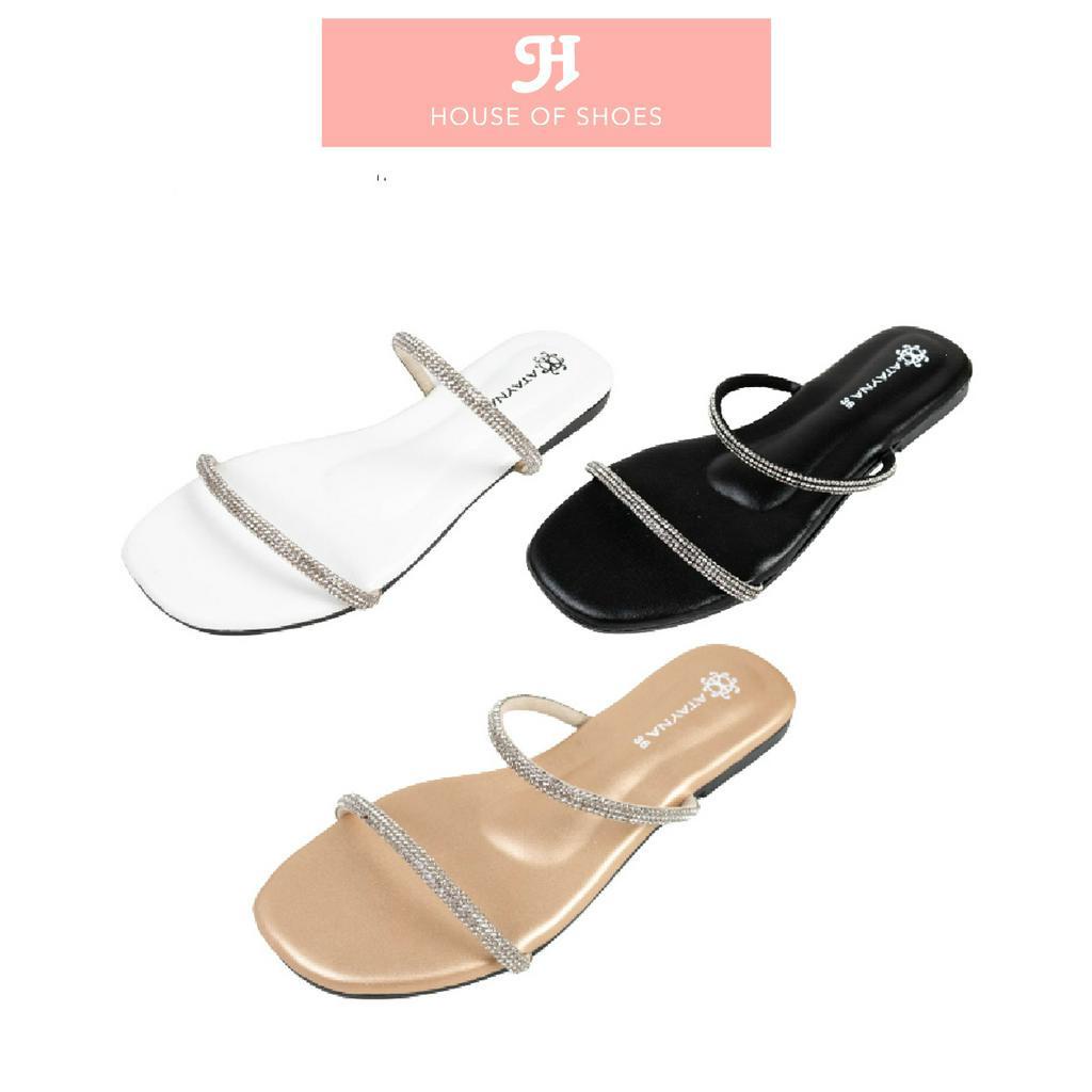[ TOP 5 ] Atayna minimal รองเท้าแตะส้นแบน แตะแฟชั่น รองเท้าแฟชั่น ผู้หญิง AS4821 มี 3 สี