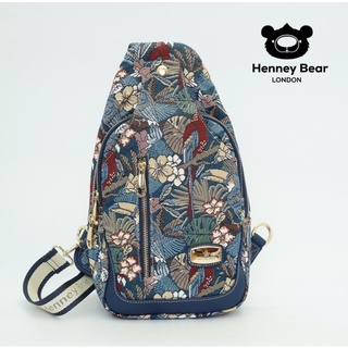 Henneybear - H060 Parrot กระเป๋าคาดอก 2ซิบ แฟชั่นสุดๆ ช่องใส่เยอะ