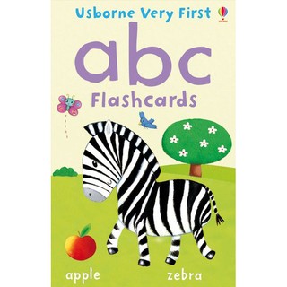 DKTODAY หนังสือ USBORNE VERY FIRST FLASHCARDS : ABC