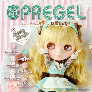 PREGEL สีทาเล็บเจล-สีเจลทาเล็บ Collection BLYTHE : MINTY MAGIC