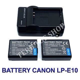 LP-E10  LPE10 Battery and Charger For Canon T3,T5,T6,T7,T100,1100D,1200D,1300D,1500D,2000D,3000D,4000D,Kiss X70,X80,X90