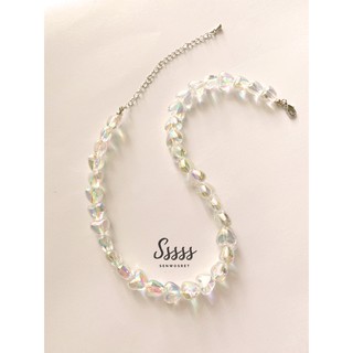 NECKLACE 02 : Pearl White