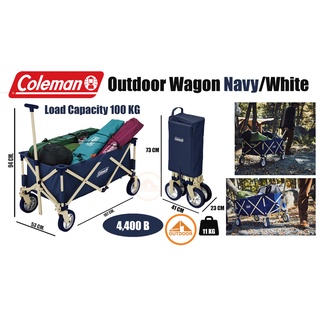 Coleman Outdoor Wagon Navy/White