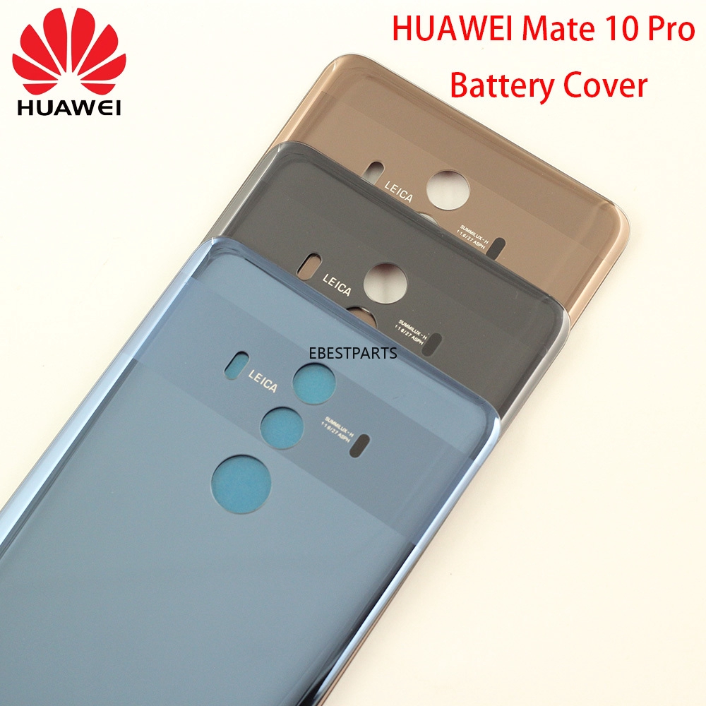Huawei Mate 10 Pro ด้านหลัง 三维 กระจกนิรภัยฝาครอบแบตเตอรี่เปลี่ยนเคสประตูหลัง
