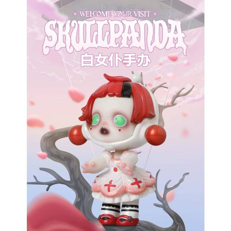 [Asari] Skullpanda White Maidlift Popmart Figure Office Doll