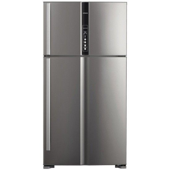 ตู้เย็น ตู้เย็น 2 ประตู HITACHI R-V600PWX STB21.2 คิวสแตนเลส อินเวอร์เตอร์ ตู้เย็น ตู้แช่แข็ง เครื่องใช้ไฟฟ้า 2-DOOR REF