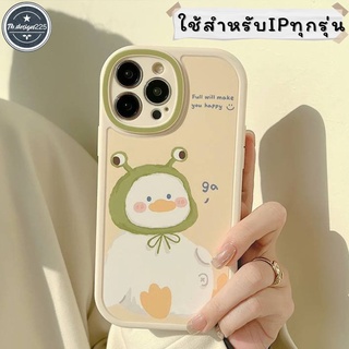 -พร้อมส่งในไทย-เคสซิลิโคน สกรีนลายการ์ตูนกบ กันกล้อง TPU นิ่มสำหรับรุ่น 14/14PRO 14 PROMAX 13/13PRO 13PROMAX 12 11 #1021