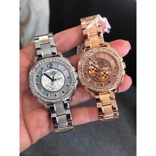 (ส่งฟรี) นาฬิกา Coach Mini Boyfriend Bracelet Watch หน้าปัด 36 มม. มาพร้อมกล่อง Coach