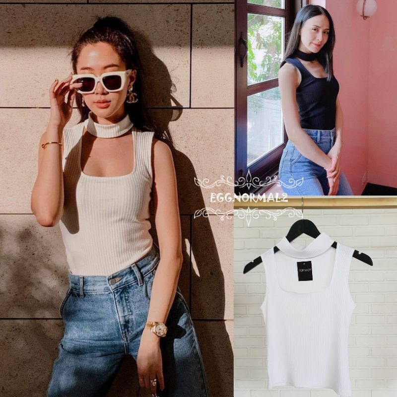 TOPSHOP​ T33 (n)(e)(w) Casual Style เสื้อกล้ามโซ๊กเกอร์"