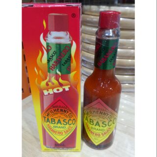 ซอสพริกทาบาสโก้ ฮาบาเนโรซอส Tabasco ทาบาสโก้ ขนาด 60 ml  ซอสพริกระดับเผ็ดมาก รสเปรี้ยว  ไม่ใส่น้ำตาล