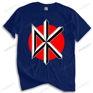 เสื้อยืดคอกลม ผ้าฝ้าย พิมพ์ลายโลโก้ dead kennedys - jumbo สําหรับผู้ชาย