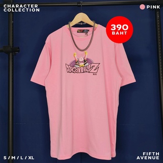 🟠เสื้อยืดดราก้อนบอล DragonBallZ🐉Charactor: BUU-จอมมารบู-ชมพู