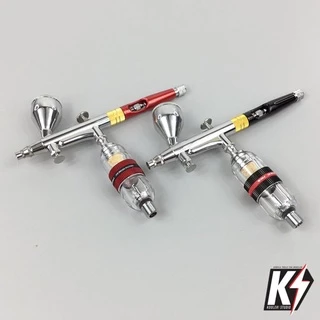 Agile กรองลมดักไอน้ำแอร์บรัช 1/8" แบบหลอดแก้ว AG01 สำหรับ Airbrush ดูดความชื้น เหมาะกับปั๊มลมขนาดเล็ก