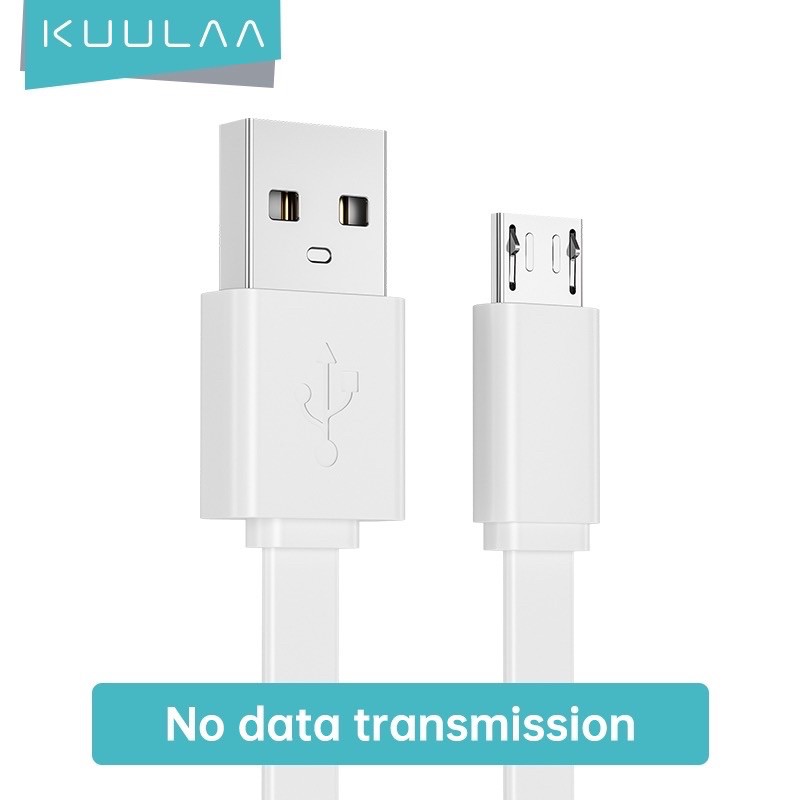 Kuulaa สายชาร์จสําหรับ Xiaomi Redmi 7 Micro Usb Jack ยาว 20 ซม.