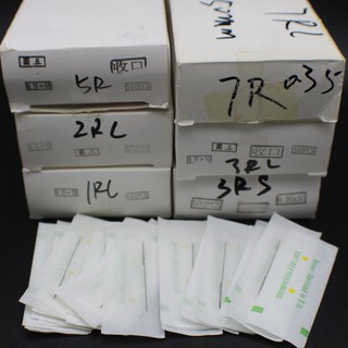 เข็มสักถาวร 0.35x50 มม. 1R&amp;3R สําหรับสักปาก อายไลเนอร์ 100 ชิ้น