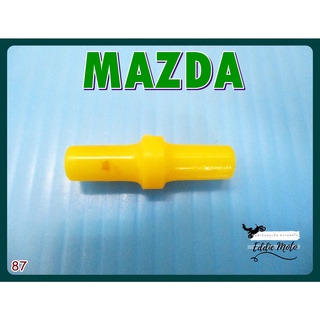 MAZDA TWO WAY JOINT CONNECTING SPRINKLER PLASTIC "YELLOW" (1 PC.) (87)  // ข้อต่อสองทางฉีดน้ำฝน ทั่วไป ตัวตรง สีเหลือง