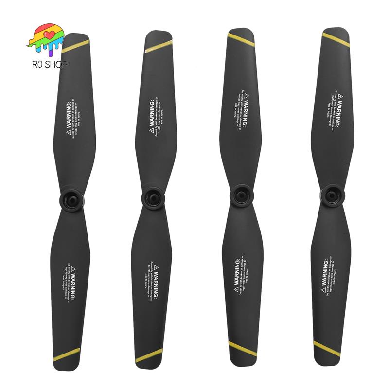 -4 ชิ้นเครื่องบินใบพัดพัดลมใบมีดชุดสําหรับ Sg700/Xs809/Dm107S พับ Quadrotor Drone