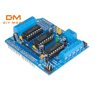 Diymore โมดูลบอร์ดขยายมอเตอร์ไดรฟ์ L293D สําหรับ Arduino Duemilanove Mega