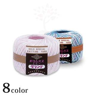 Olympus Gold Special Knitting Yarnไหมถักสีพาสเทลขนาด 25g. รุ่น Emmy Grande Kasuri