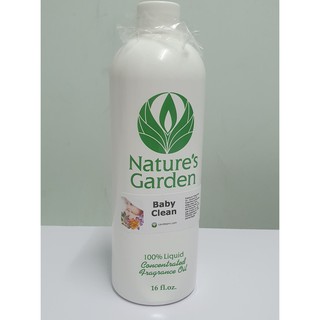 น้ำหอม NG Natures Garden นำเข้าจากอเมริกา กลิ่น   BABY CLEAN FRAGRANCE OIL ขนาด 16 ออนซ์