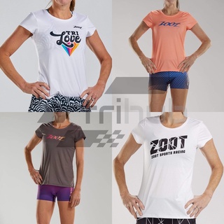 ZOOT LTD RUN TEE WOMEN เสื้อวิ่ง เนื้อผ้าบางเบา แห้งไว ไม่ระคายต่อผิวหนัง