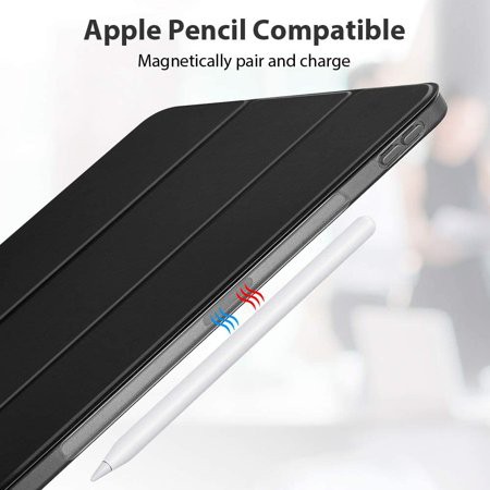 Smart Case มีช่องเก็บปากกา สำหรับ ไอแพด Pro 12.9 (Gen 5/6 ปี 2021/22) เคสพับตั้งได้ เคสแบบนิ่ม