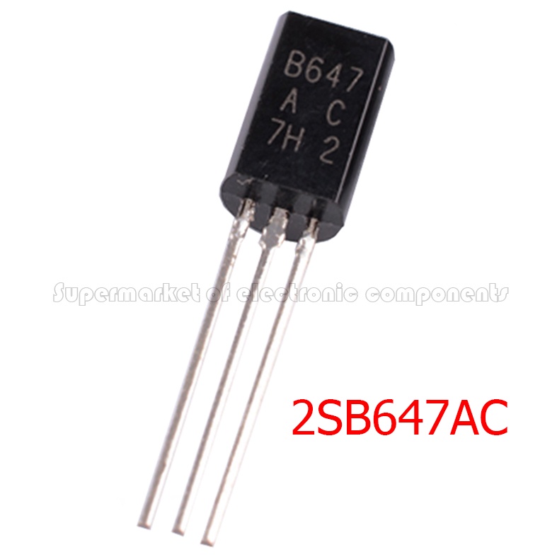20PCS 2SB647AC 2SB647A TO92 2SB647 TO-92L B647 Triode ใหม่และ