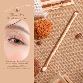 ♦️ของแท้·ส่งด่วน·ถูก♦️Mei Linda Mood Mellow Brush #MC4291 : meilinda เมลินดา มู้ด เมลโลว์ แปรงอายแชโดว์ x 1 ชิ้น dayse