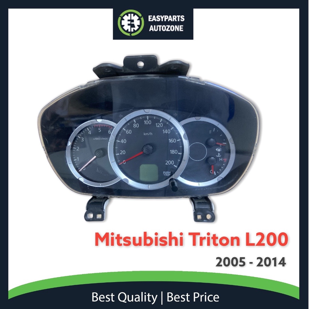 Autozone Mitsubishi Triton L200 KA4 เครื่องมือดีเซล Cluster Meter Speedometer 05-14y ใช้แล้ว 8100B64