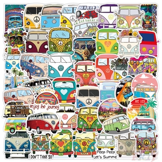 ❉ Tour Bus Series 03 Outdoor Travel Bus Motor Jeep SUV สติ๊กเกอร์ ❉ 50Pcs/Set Waterproof DIY Fashion Decals Doodle สติ๊กเกอร์