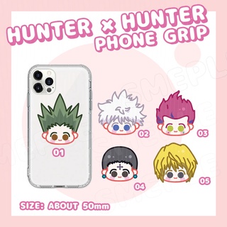 Hunter×hunter อะนิเมะ ที่จับโทรศัพท์ หัวเชือก อะคริลิค Griptok / ที่วางโทรศัพท์ / ขาตั้งโทรศัพท์มือถือ / ขาตั้งโทรศัพท์