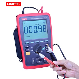 เครื่องทดสอบโอห์มดิจิทัล ไมโครโอห์ม UNI-T  UT620A  UT620B  Digital Micro Ohm Meter DC  low resistance tester 120mOhm-6kOhm Ohm tester Manual range Data storage 4-wire measure