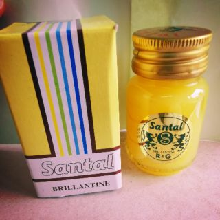 น้ำมันใส่ผม​ santal ซานตาเลีย​ ปริมาณ​ 50​ กรัม