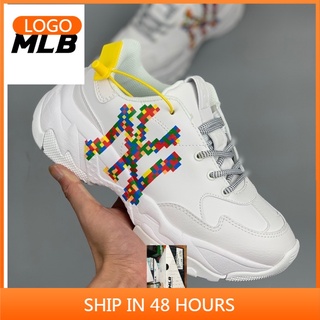 ถูกที่สุด!!พร้อมส่ง New MLB BOSTON รองเท้ากีฬา รองเท้าอเนกประสงค์ สูง 6 ซม.