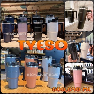 แก้วเก็บอุณหภูมิ TYESO ขนาด 600 ml และ 890 ml (20oz , 30oz)