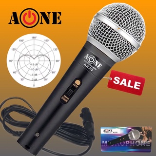 ไมค์ A-ONE ไมค์สายไมค์ถือ ไมโครโฟน MICROPHONE S.R MUSICไมค์สาย ไมโครโฟน สินค้าใช้ดี เป็นที่นิยม รุ่นA-232