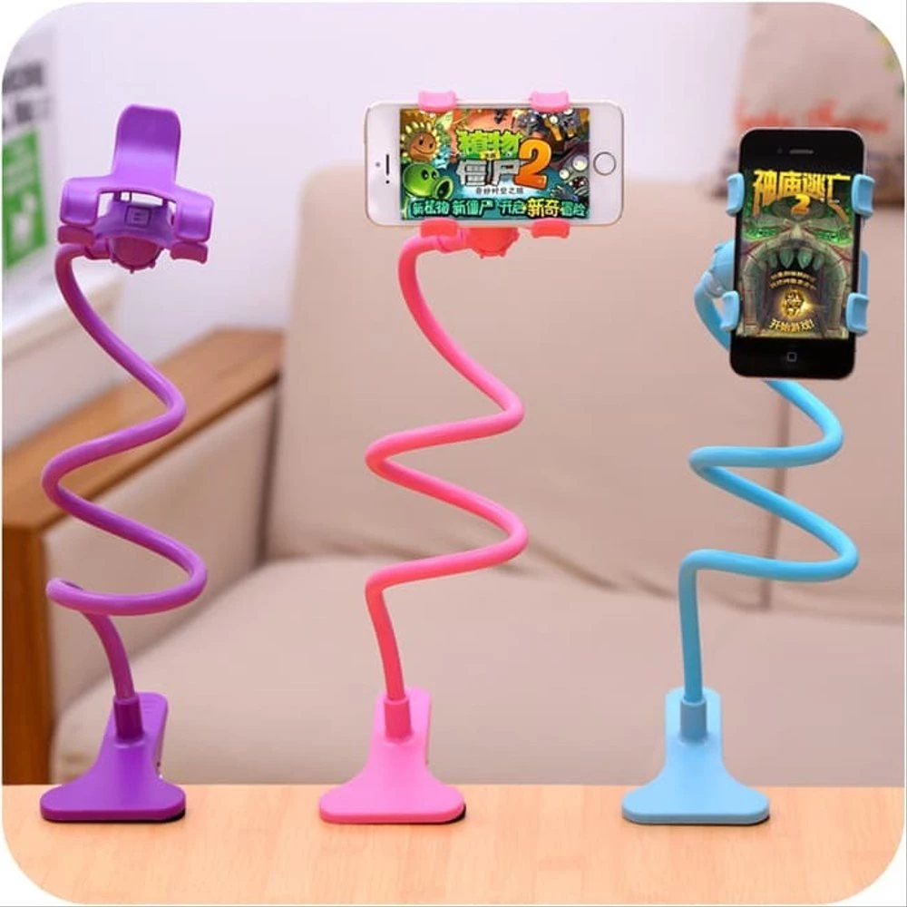 ที่วางโทรศัพท์ขี้เกียจ HP Holder / Table Hook Gadget Clamp thumbnail 3