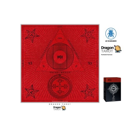 ผ้าปูโต๊ะไพ่ทาโรต์ Goetia Tarot Cloth (ผ้ากำมะหยี่ Red Velvet ของแท้ 100%) สินค้าพร้อมส่ง Goetia Tar