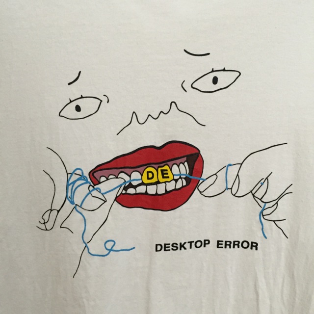 เสื้อยืดวง desktop error