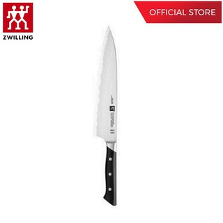 ZWILLING มีดเชฟสแตนเลสสตีล รุ่น  Diplome มีความคมและทนทาน 240 มม. สีเงิน ด้ามสีดำ N54201241