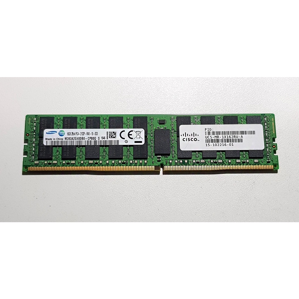 16GB 2Rx4 PC4-2133P-RA0-10-DC0 มือสอง ยี่ห้อ SAMSUNG ใช้กับบอร์ด X99 Xeon E5 V3 V4 Server Workstatio