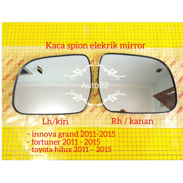 กระจกมองหลังไฟฟ้า สําหรับ toyota grand innova fortuner hilux 2011 To 2015 1 ชุด