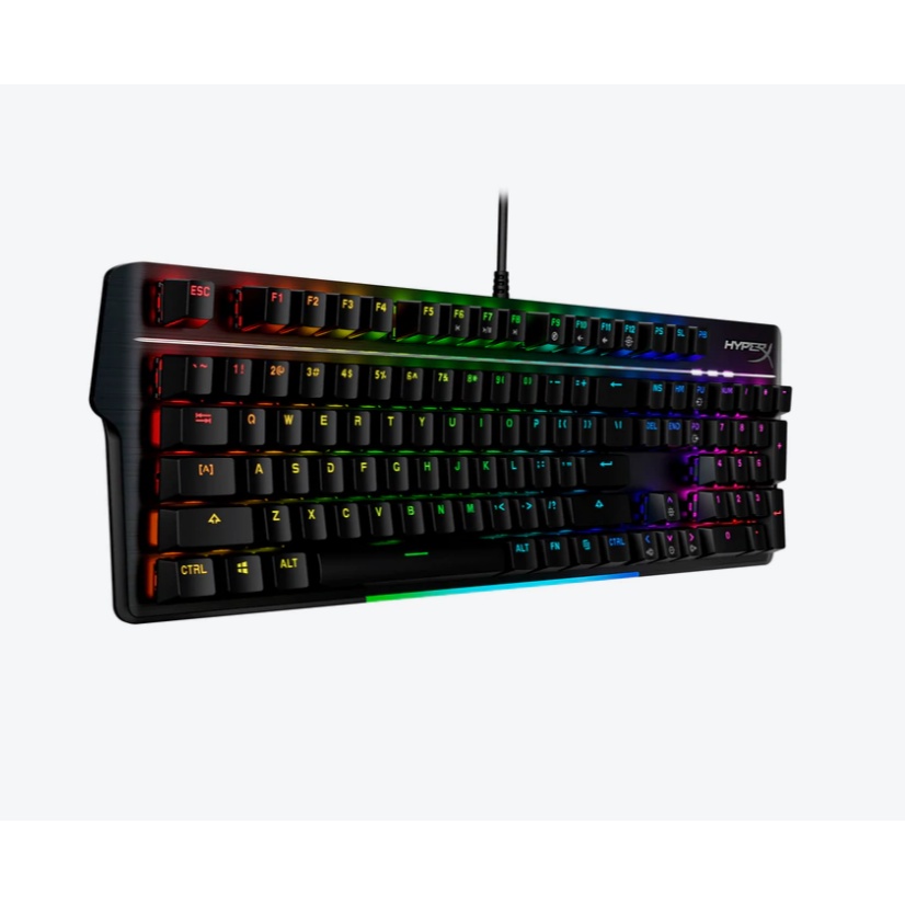HyperX Alloy MKW100 Mechanical RGB Gaming Keyboard - สวิตช์สีแดง(4P5E1AA ABA)