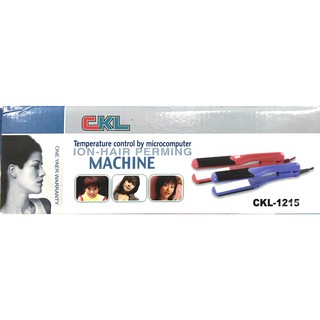 CKLเครื่องหนีบผมหน้ากว้าง รุ่น ckl-1215